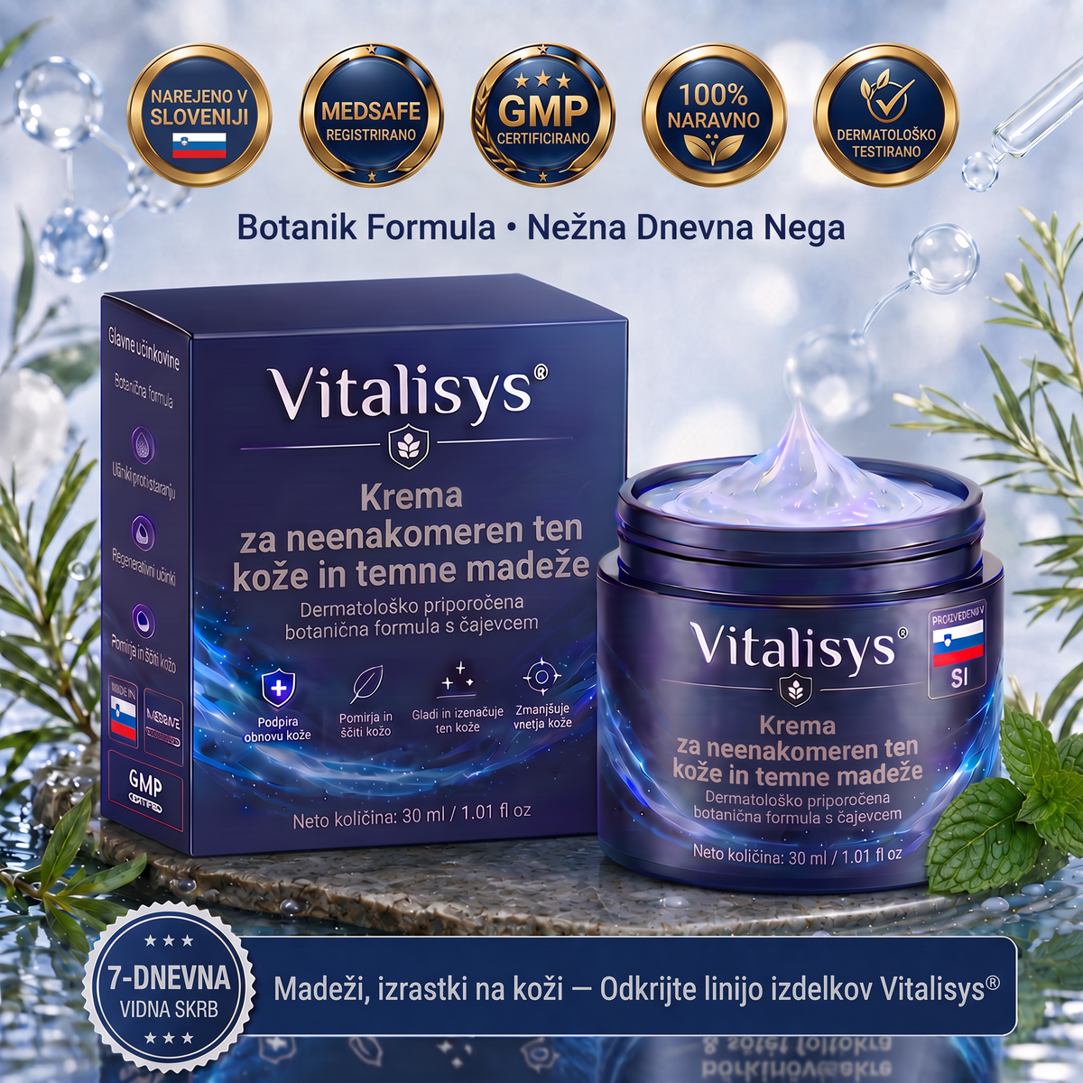 👩‍⚕️♥️ Vitalisys® 𝟕-𝐝𝐧𝐞𝐯𝐧𝐚 𝐤𝐫𝐞𝐦𝐚 𝐳𝐚 𝐨𝐝𝐬𝐭𝐫𝐚𝐧𝐣𝐞𝐯𝐚𝐧𝐣𝐞 𝐤𝐨ž𝐧𝐢𝐡 𝐢𝐳𝐫𝐚𝐬𝐭𝐤𝐨𝐯 𝐢𝐧 𝐦𝐚𝐝𝐞ž𝐞𝐯 (𝐍𝐞ž𝐧𝐚 𝐟𝐨𝐫𝐦𝐮𝐥𝐚 – 𝐛𝐫𝐞𝐳 𝐛𝐫𝐚𝐳𝐠𝐨𝐭𝐢𝐧) 👍🍈